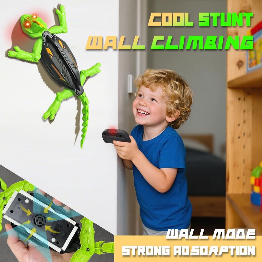 Wall Climbing Gecko Toy for Kids