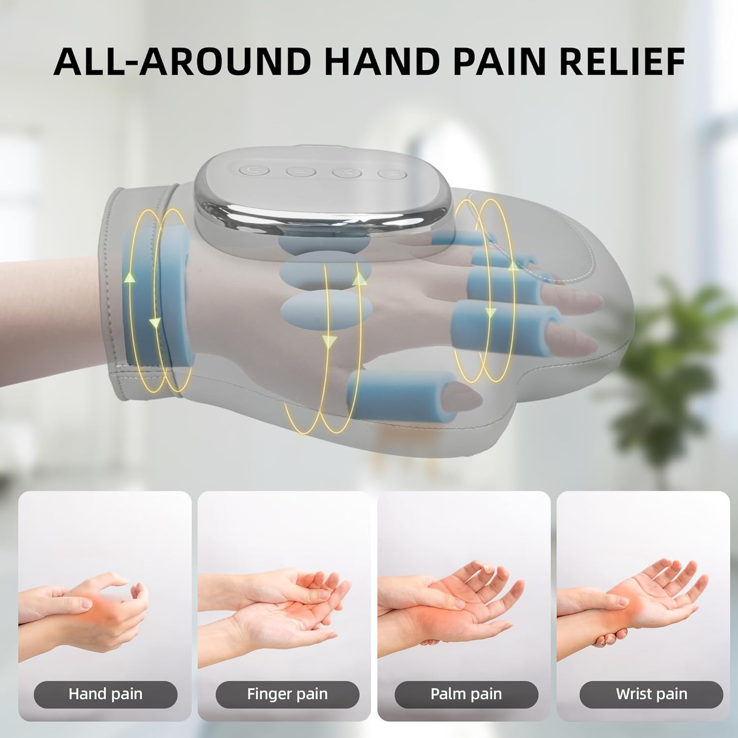 Compression Hand Massager with Heating