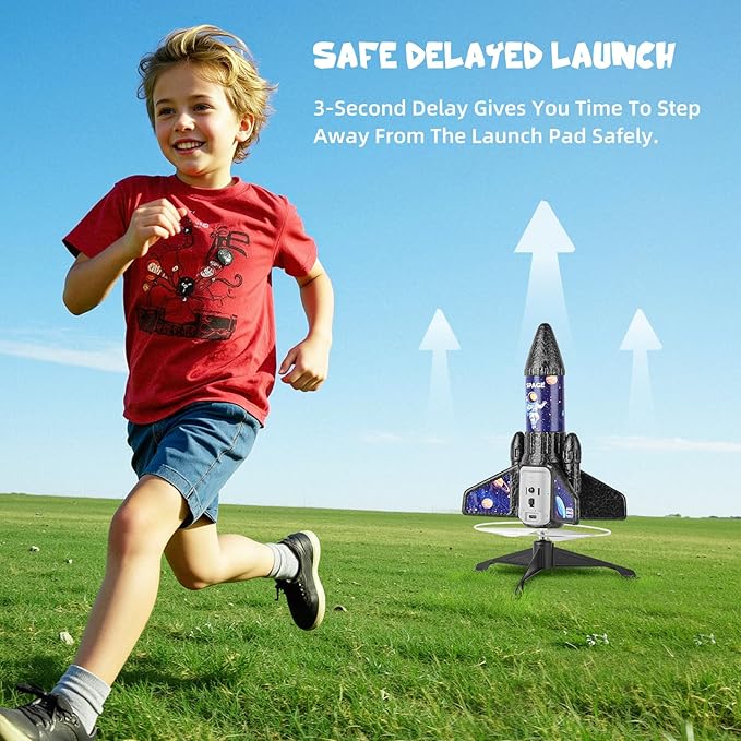 Rocket Launcher with parachute