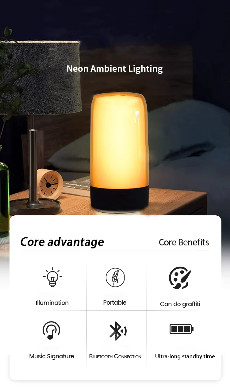 Colorful RGB LED Speaker