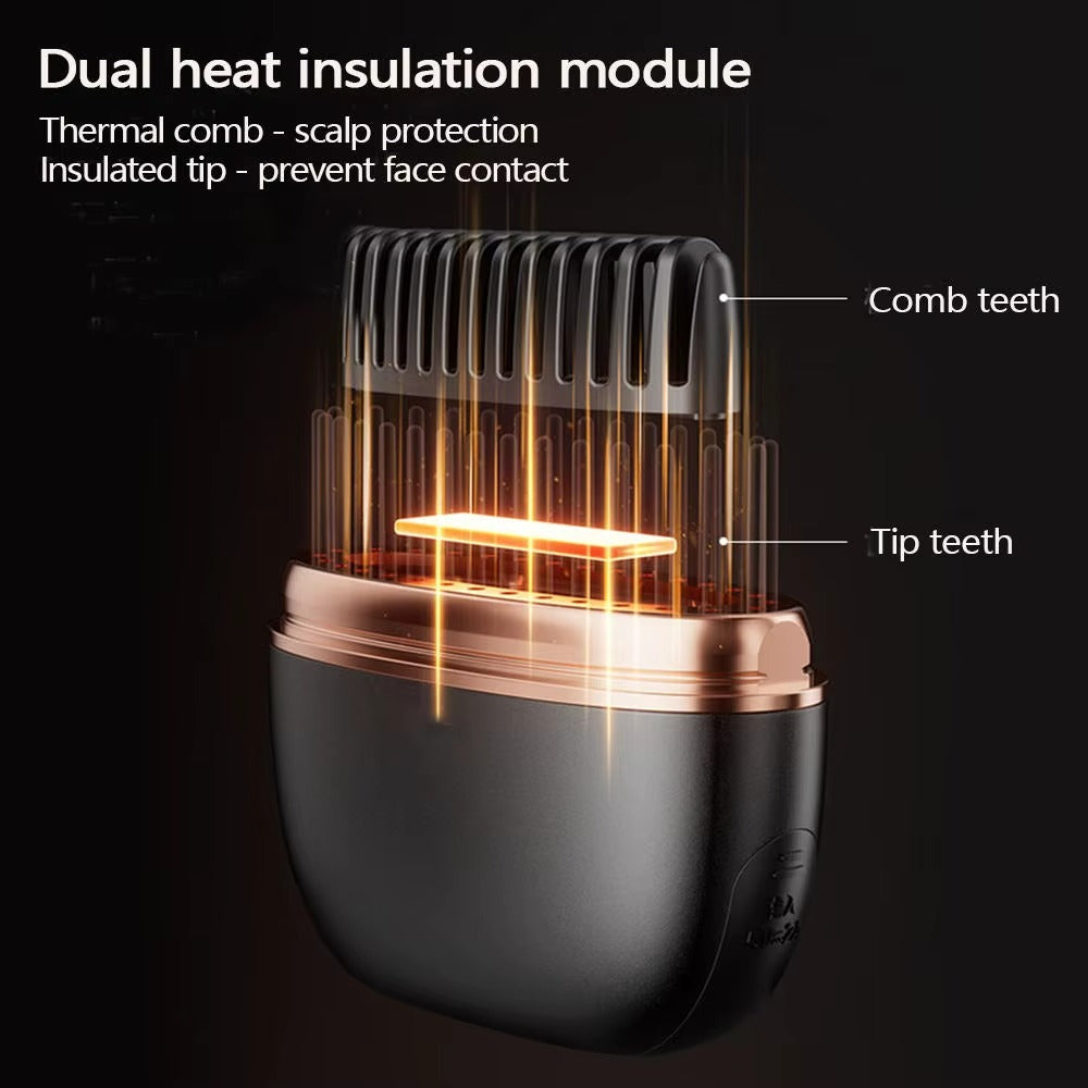 Portable Hair Straightener Brush