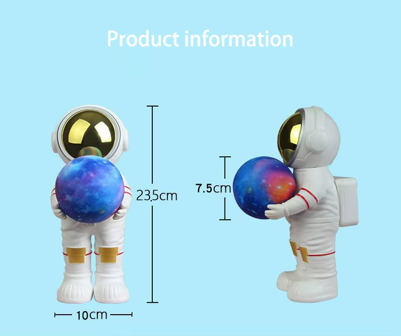 Astronaut 2in1 Moon Lamp with Bluetooth Speaker