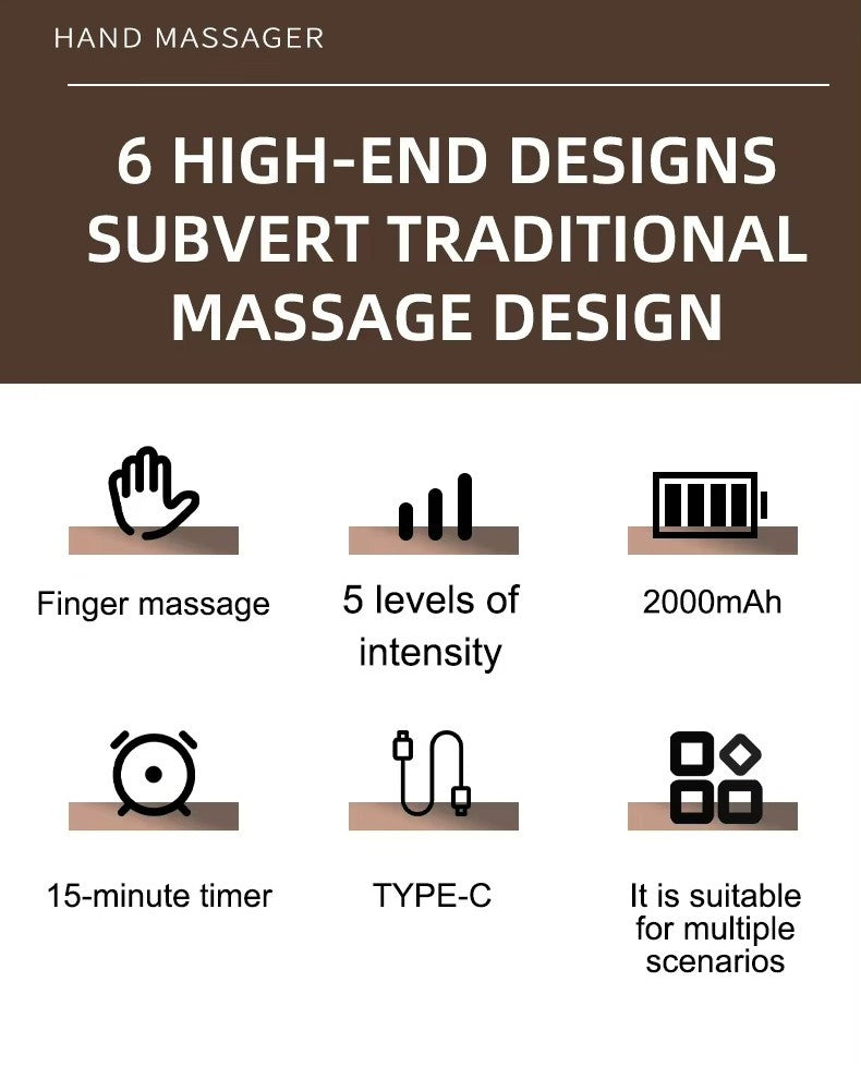 Compression Hand Massager with Heating