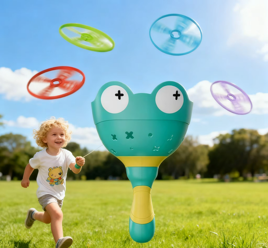 Flying Disc Launcher Toy