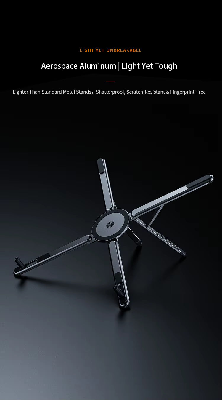 High Quality Foldable Laptop & Phone Magnetic Stand